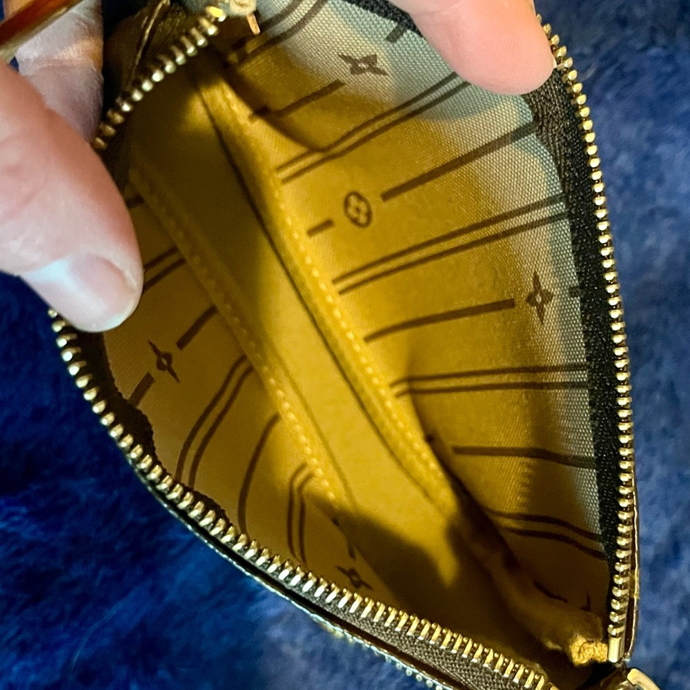 Louis Vuitton Monogram Trunks & Bags Mini Pochette with Gold Chain - Picture 5 of 12